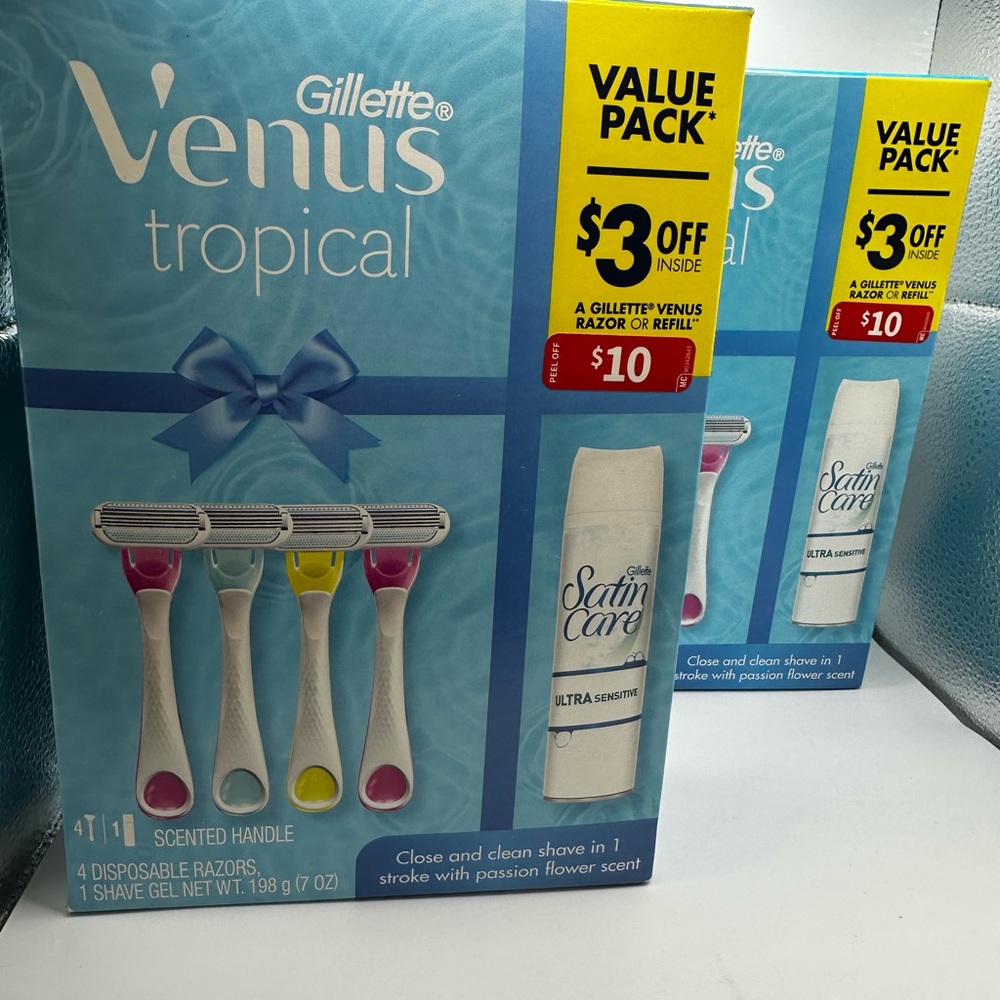 Tropical Disposable Razors - Multi-Color Value Pack